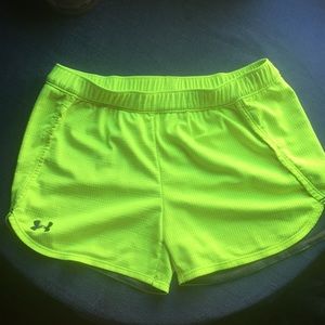 Neon yellow/green shorts